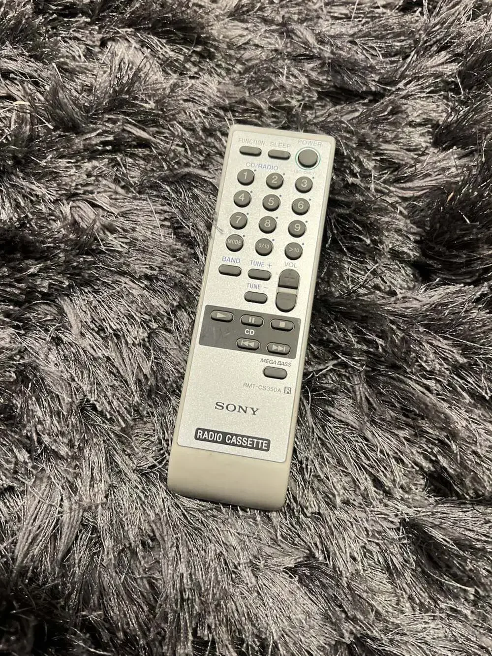 Sony RMT-CS350A Remote Control for Radio Cassette Player
